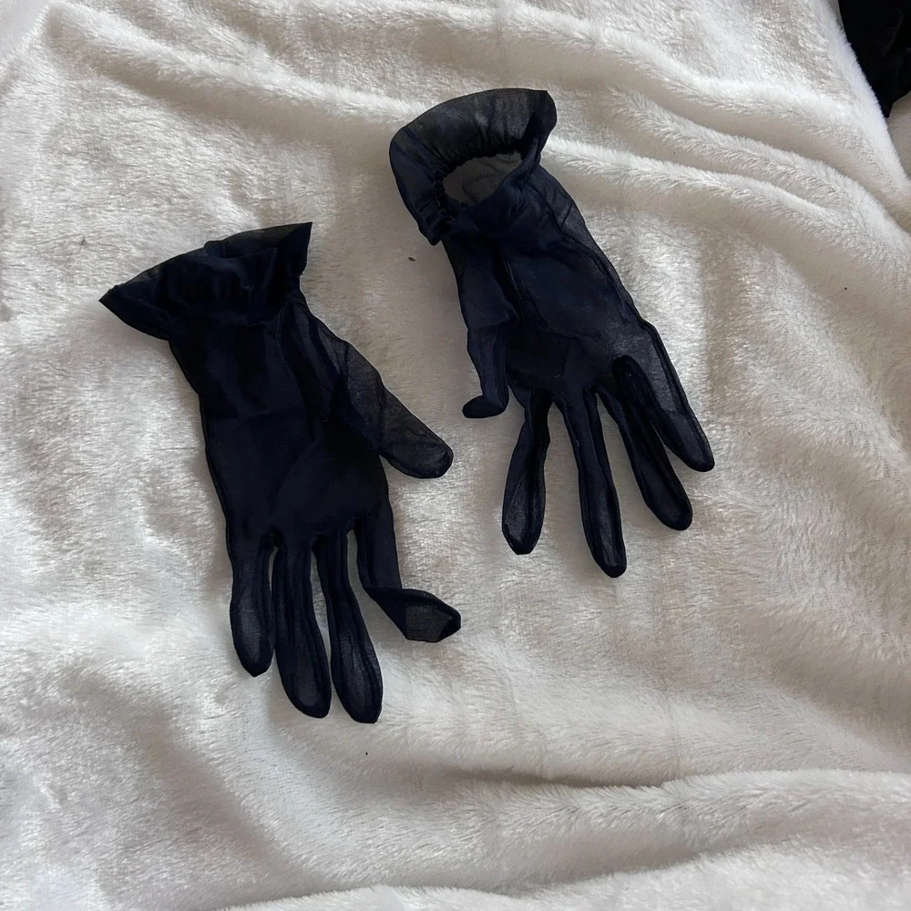 Ladies Vintage Gloves Lot Halloween Costume Theater Sheer Fancy Glam 18 Gloves